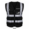 Black Reflective Vest