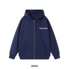 Blue Zipper Hoodie
