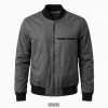 Grey Bomber Jacket