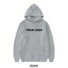 Grey Custom Hoodie