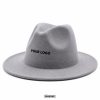 Grey Fedora Hat