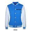 L Blue College Jacket