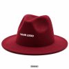 Maroon Fedora Hat
