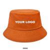Orange Bucket Hat