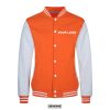 Orange College Jacket