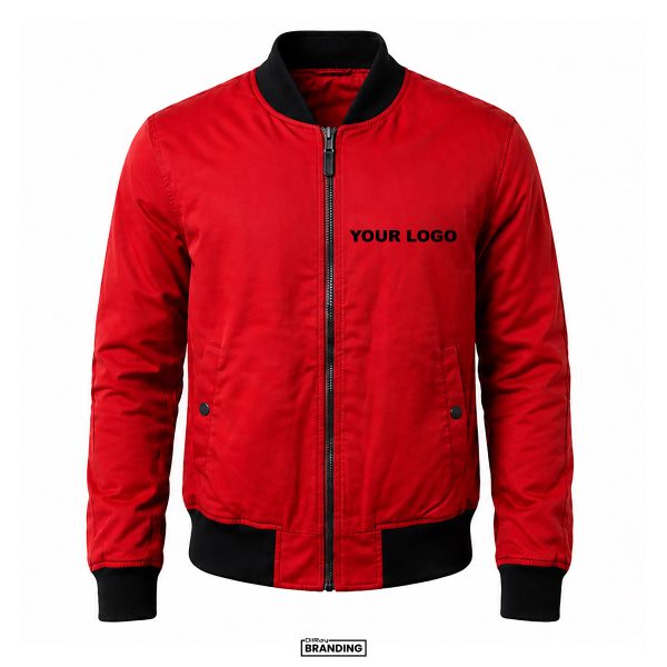 Red Bomber Jacket