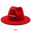 Red Fedora Hat