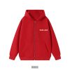 Red Zipper Hoodie