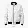 White Bomber Jacket