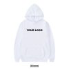 White Custom Hoodies